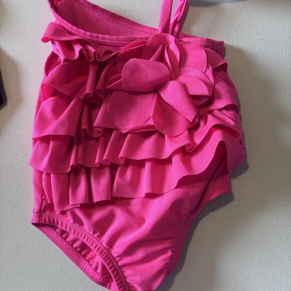 3 Baby Girl Swimsuits Bathing Suits - Infant Size 6-9 Months - Picture 3 of 15